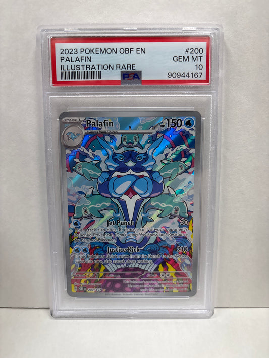 Pokemon Palafin 200/197 PSA 10