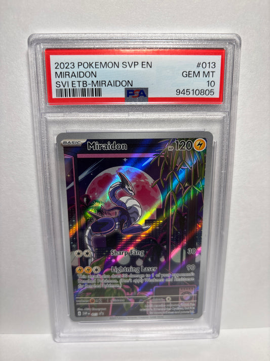 Pokemon Miraidon 013 PSA 10