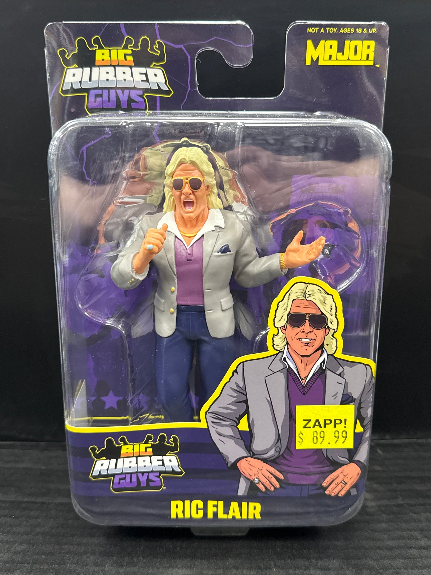 Major Wrestling Figure Podcast Big Rubber Guys Ric Flair