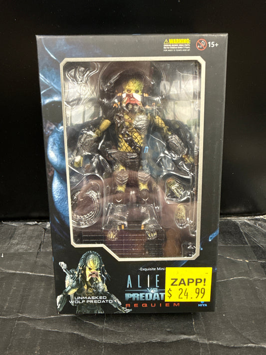 Alien vs Predator Requiem Unmasked Wolf Predator