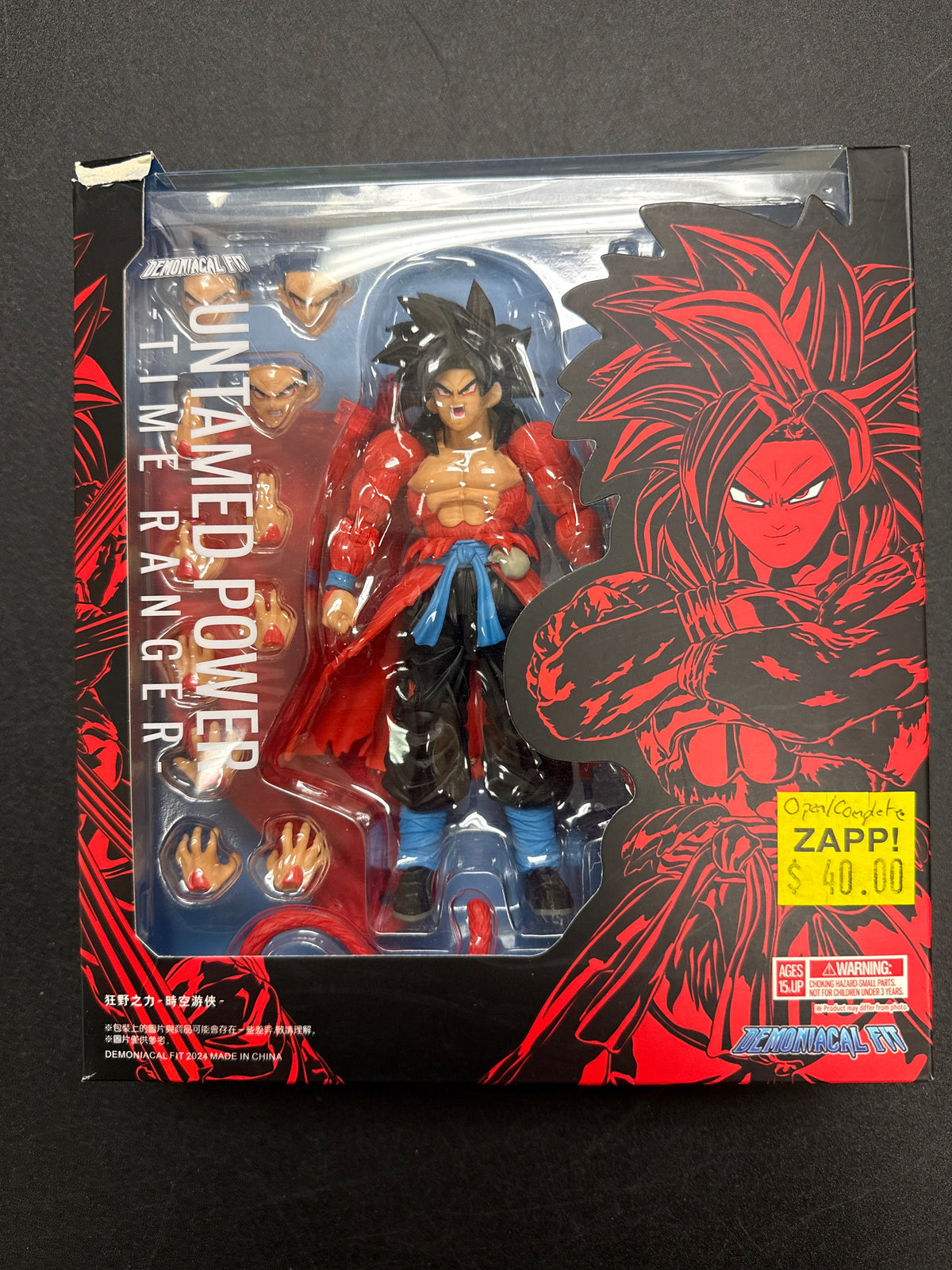 Demoniacal Fit Untamed Power Time Ranger (Open Box/Complete)