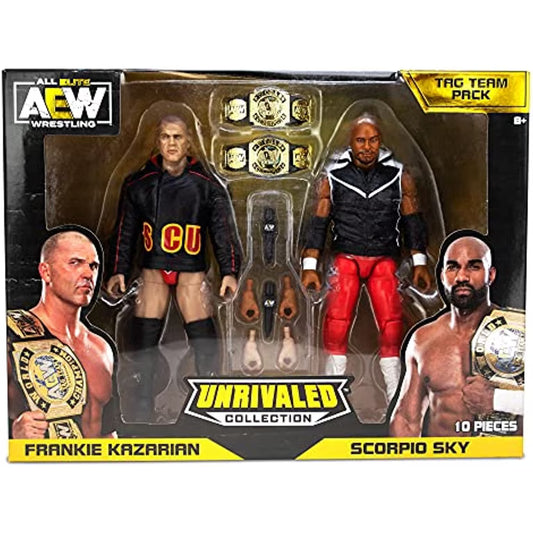 AEW Unrivaled Tag Team Pack Frankie Kazarian & Scorpio Sky