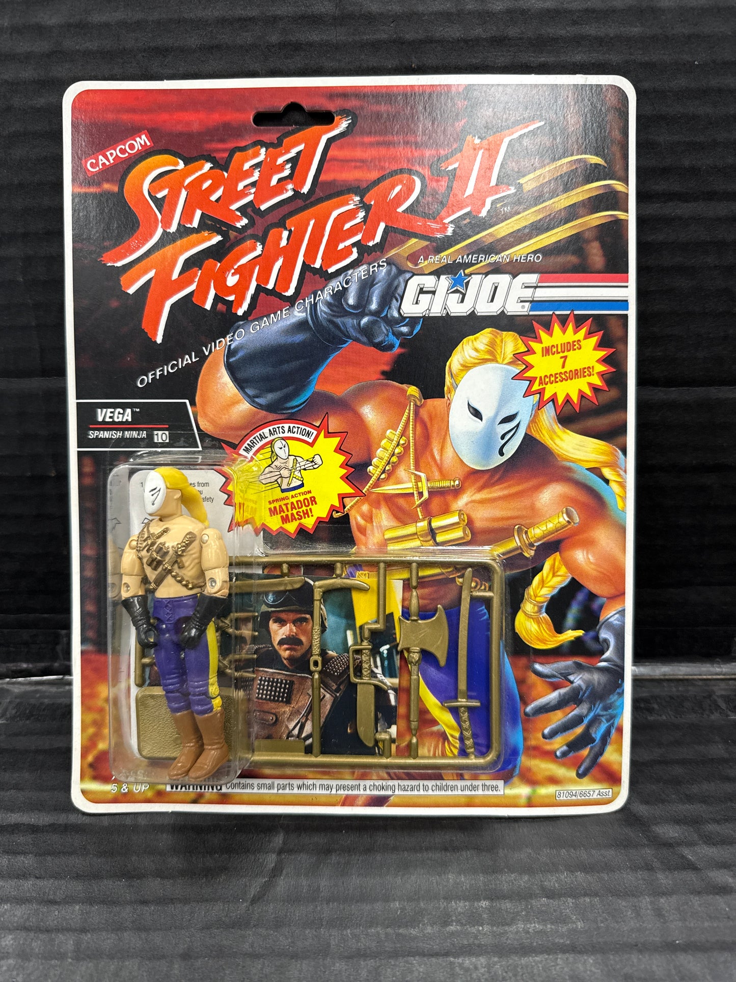 GI Joe Street Fighter II Vega Hasbro 1993