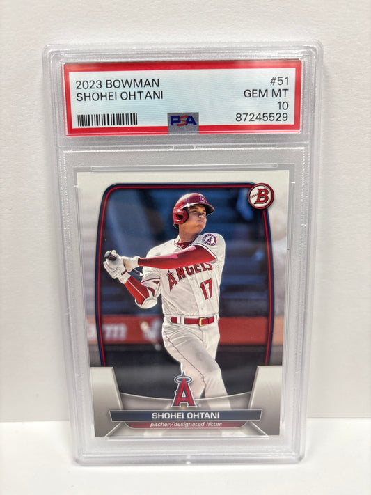 2023 Bowman Shohei Ohtani #51 PSA 10