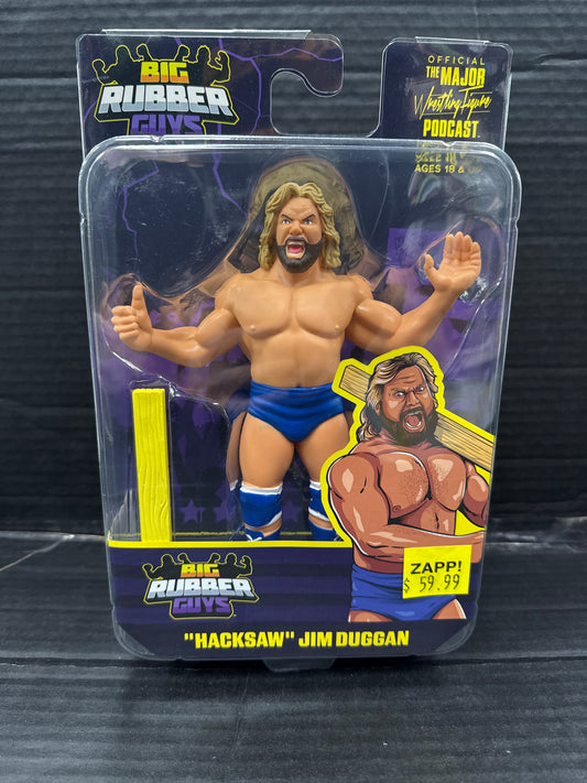 Major Wrestling Figure Podcast Big Rubber Guys “Hacksaw” Jim Duggan