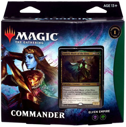 Magic the Gathering Commander Legends Elven Empire Commander Deck