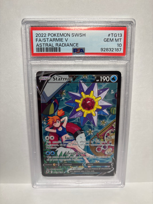 Pokemon Starmie V TG13/TG30 PSA 10