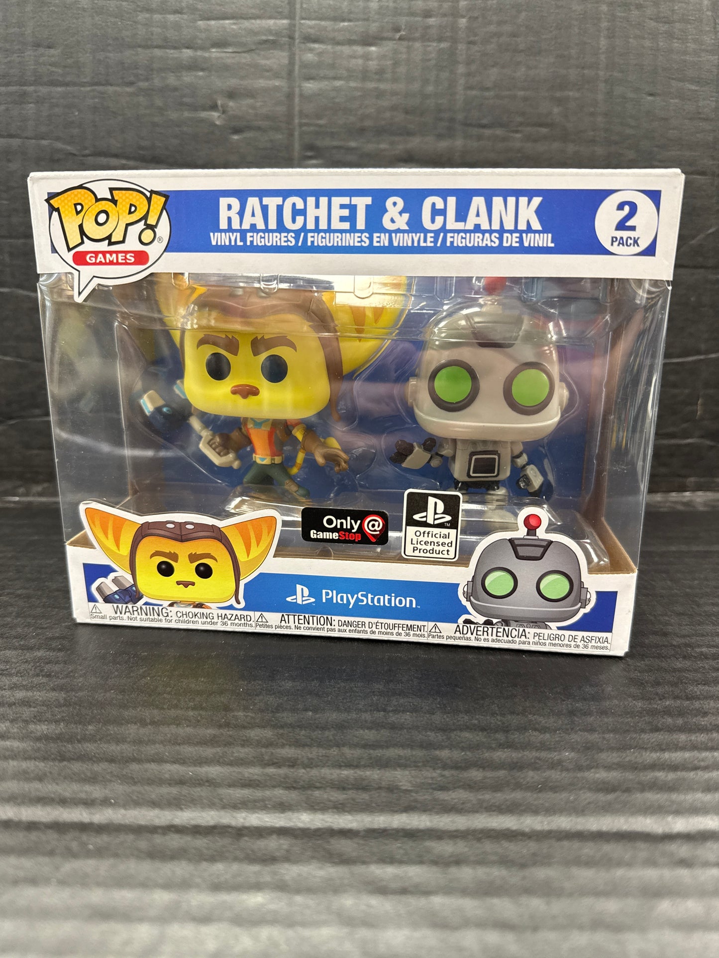 Funko Pop! Ratchet & Clank 2 Pack GameStop Exclusive