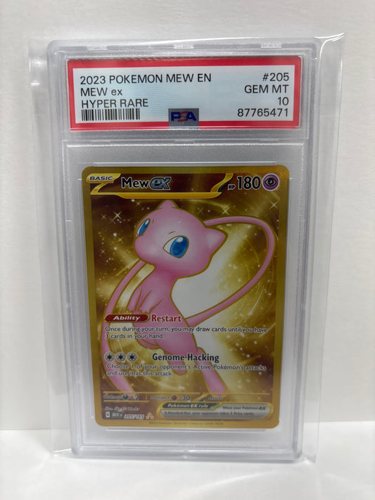 Pokemon Mew ex 205/165 PSA 10