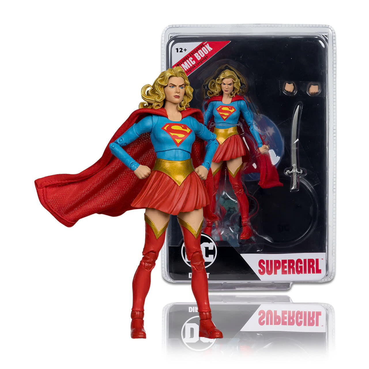 DC Multiverse Supergirl Woman of Tomorrow Page Punchers DC Direct w/ Comic Book