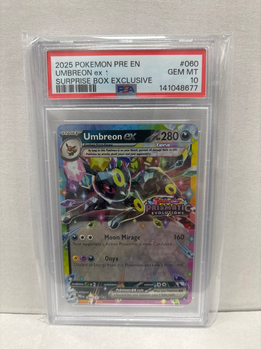 Pokemon Umbreon ex Surprise Box Exclusive 060/131 PSA 10