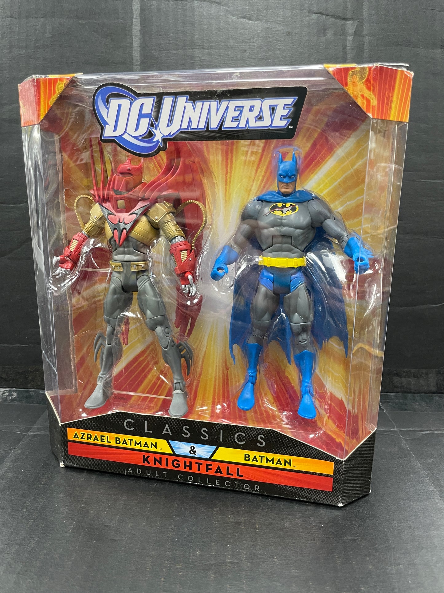 DC Universe Classics Knightfall 2 Pack Azrael Batman & Batman