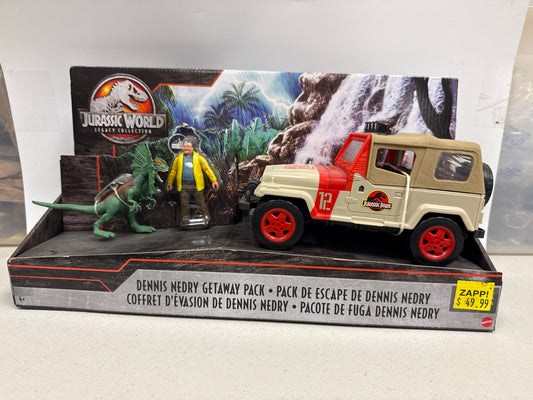Jurassic World Legacy Collection Dennis Getaway Pack