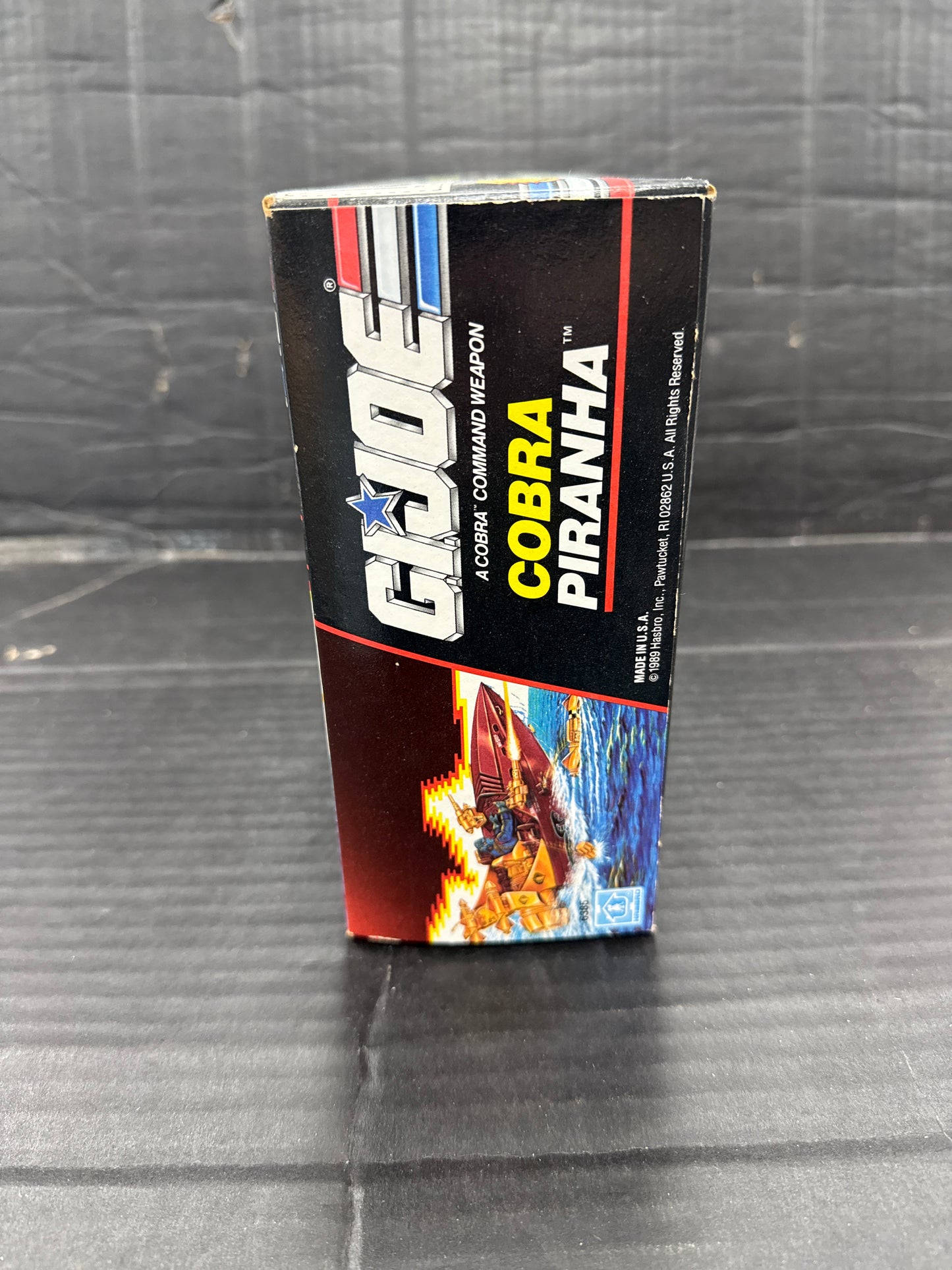 GI Joe Cobra Piranha 1989 Vintage New In Box