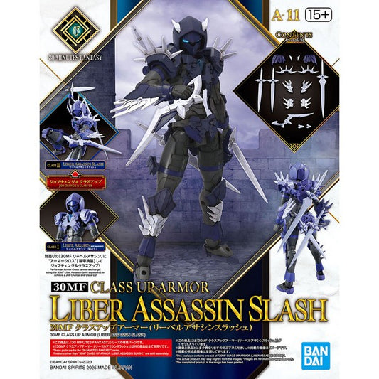 BANDAI 30MF 30 MINUTES FANTASY CLASS UP ARMOR (LIBER ASSASSIN SLASH) MODEL KIT