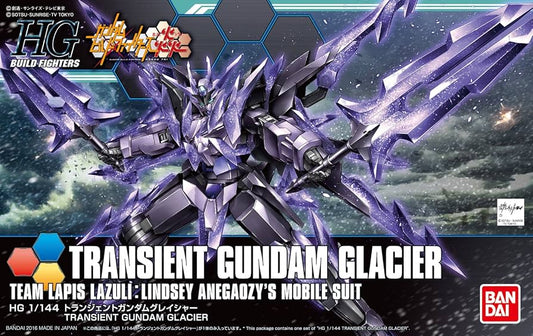 HG Build Fighters Transient Gundam Glacier 1/144