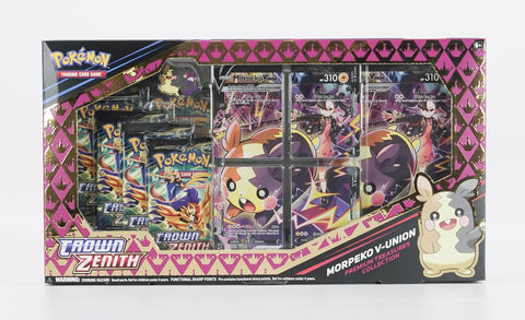 Pokemon Trading Card Game: Crown Zenith Morpeko V-Union Premium Treasures Collection