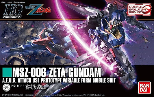 Bandai Hobby Z HGUC Zeta Gundam HG 1/144 Gunpla Evolution Project Model Kit