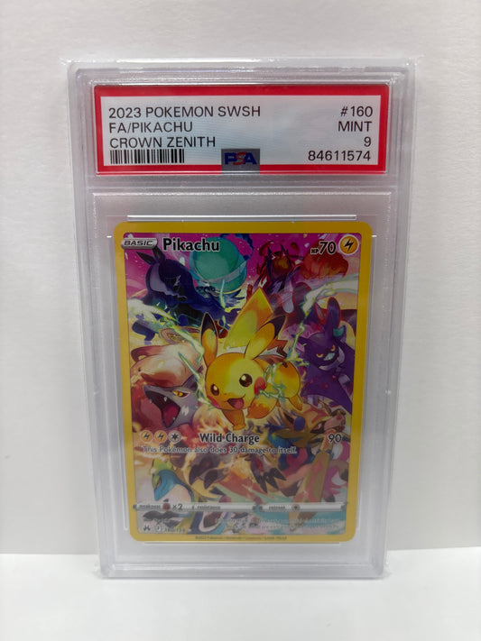 Pokemon Pikachu 160/159 PSA 9