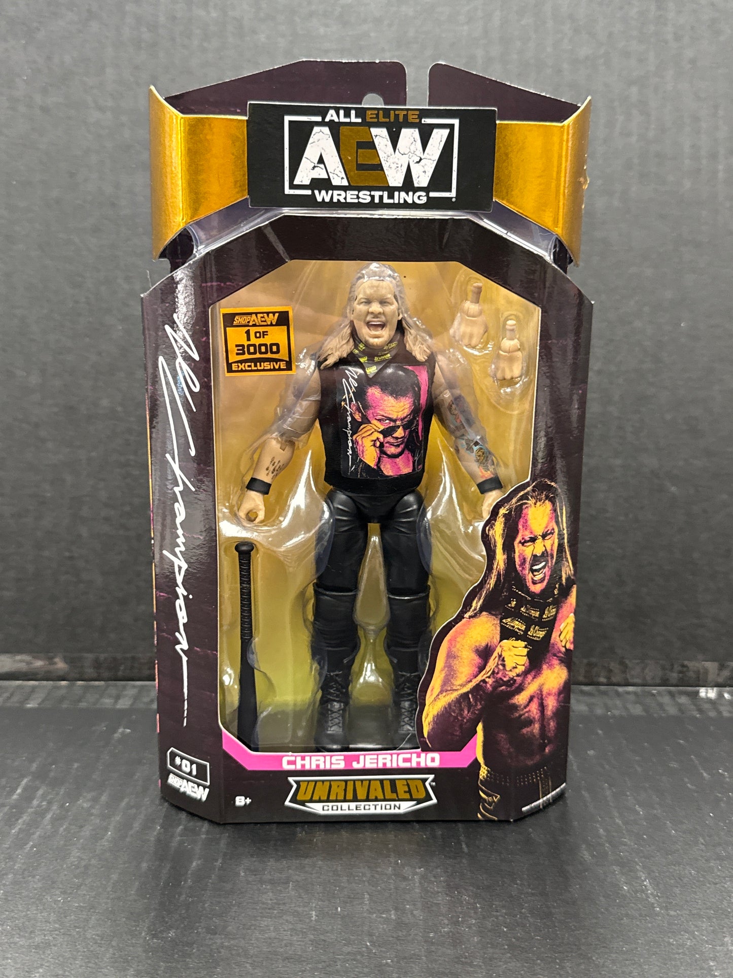 AEW Unrivaled Collection Chris Jericho #01 ShopAEW Exclusive