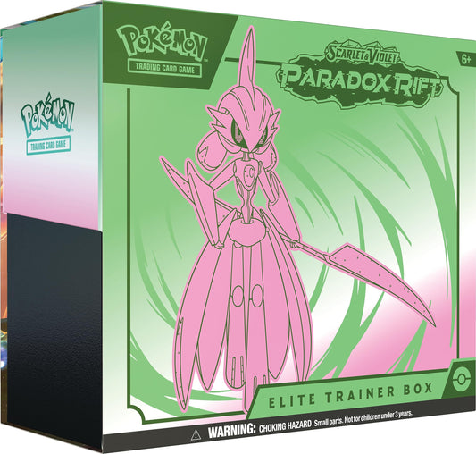 Pokemon Scarlet & Violet Paradox Rift Elite Trainer Box (Iron Leaves)