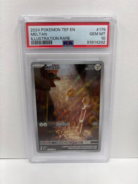 Pokemon Meltan 179/162 PSA 10