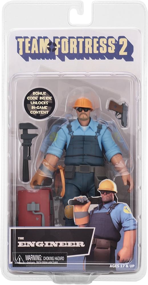 NECA Team Fortress 2 BLU The Engineer