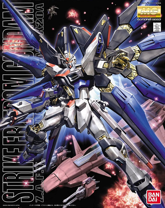 MG Gundam Seed Strike Freedom Gundam Z.A.F.T. Mobile Suit ZGMF-X20A 1/100