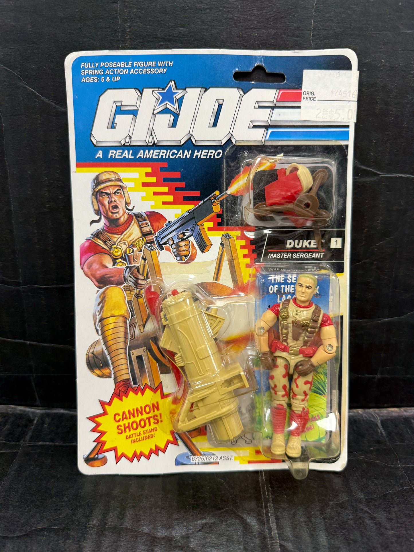 GI Joe Duke Master Sergeant V3 1991