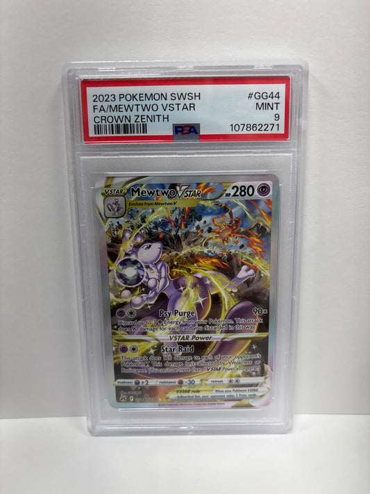 Pokemon Mewtwo VSTAR GG44/GG70 PSA 9