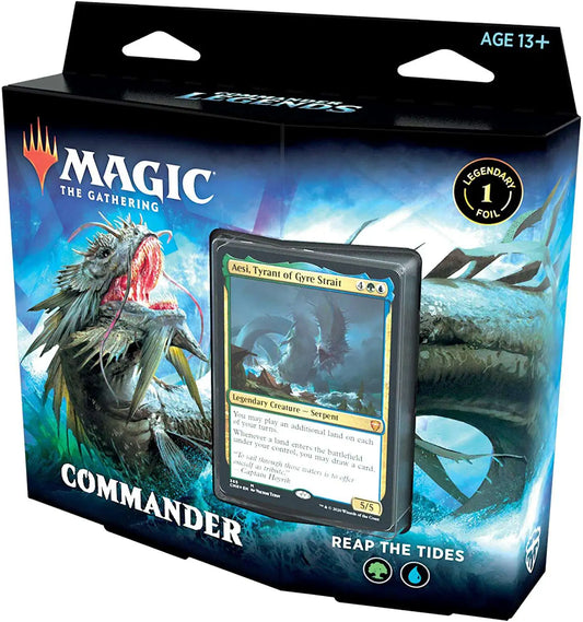 Magic the Gathering Commander Legends Reap the Tides Commander Deck