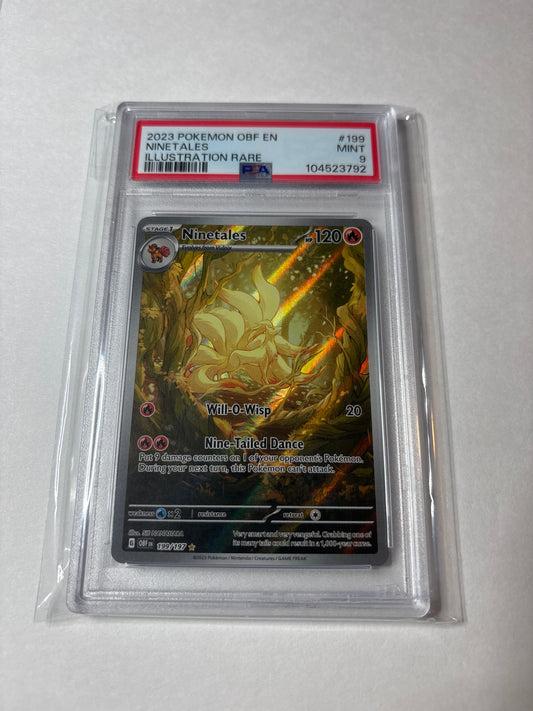 Pokemon Ninetales 199/197 PSA 9