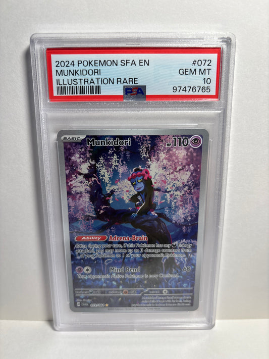 Pokemon Munkidori 072/064 PSA 10