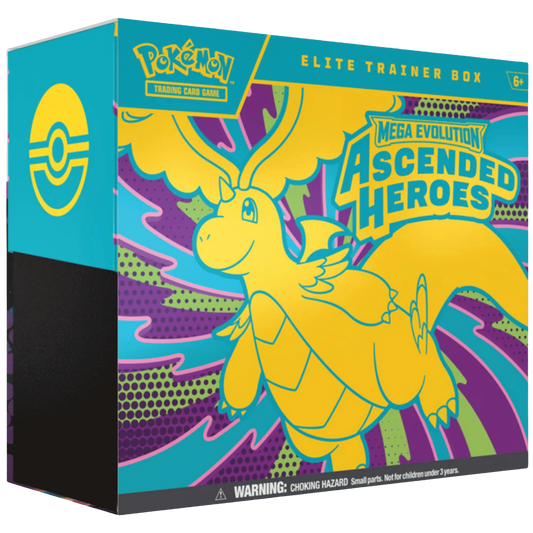 Pokemon Mega Evolution Ascended Heroes Elite Trainer Box