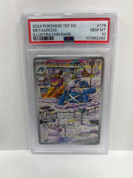 Pokemon Metagross 178/162 PSA 10