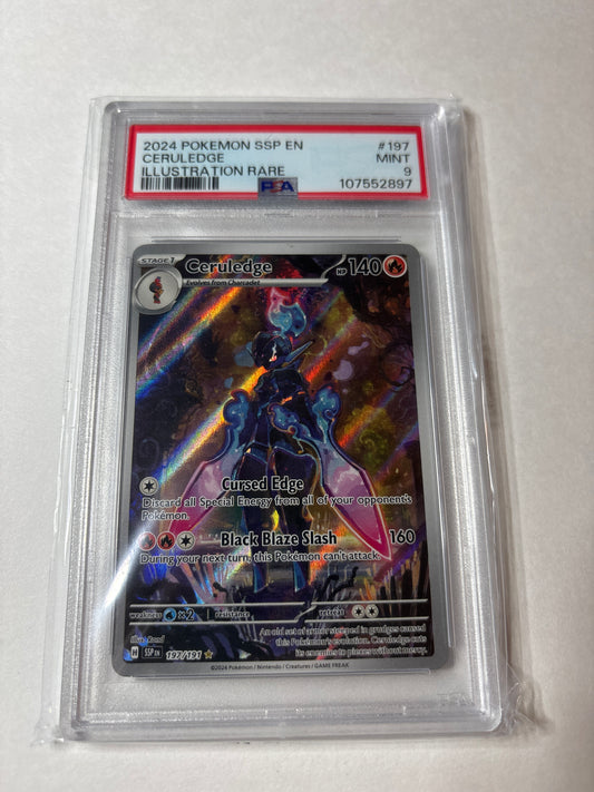 Pokemon Ceruledge 197/191 PSA 9