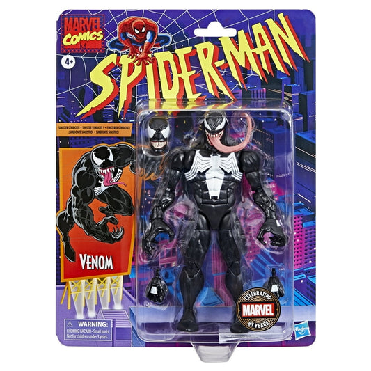 Marvel Legends Venom Retro Card Walmart Exclusive
