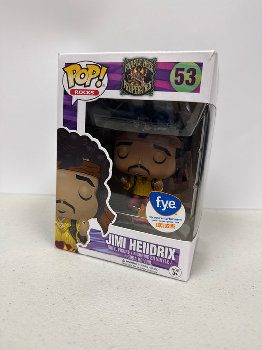 Funko Pop! Jimi Hendrix FYE Exclusive 53 (Grade B)