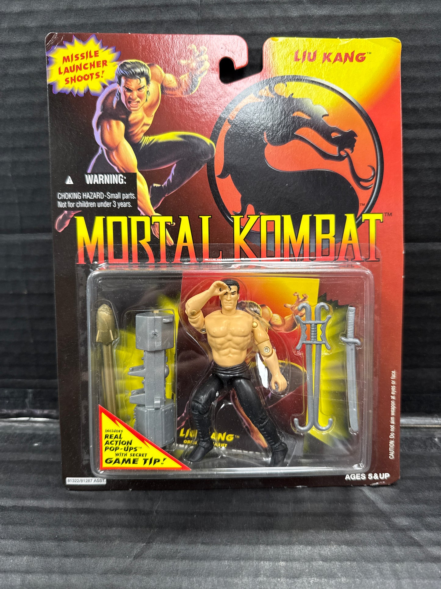 Hasbro Mortal Kombat 1994 Liu Kang