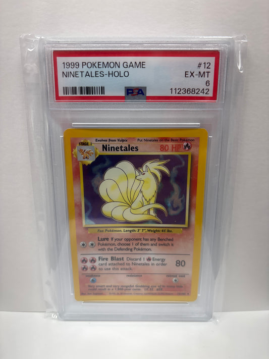 Pokemon Ninetales 12/102 (1999) PSA 6