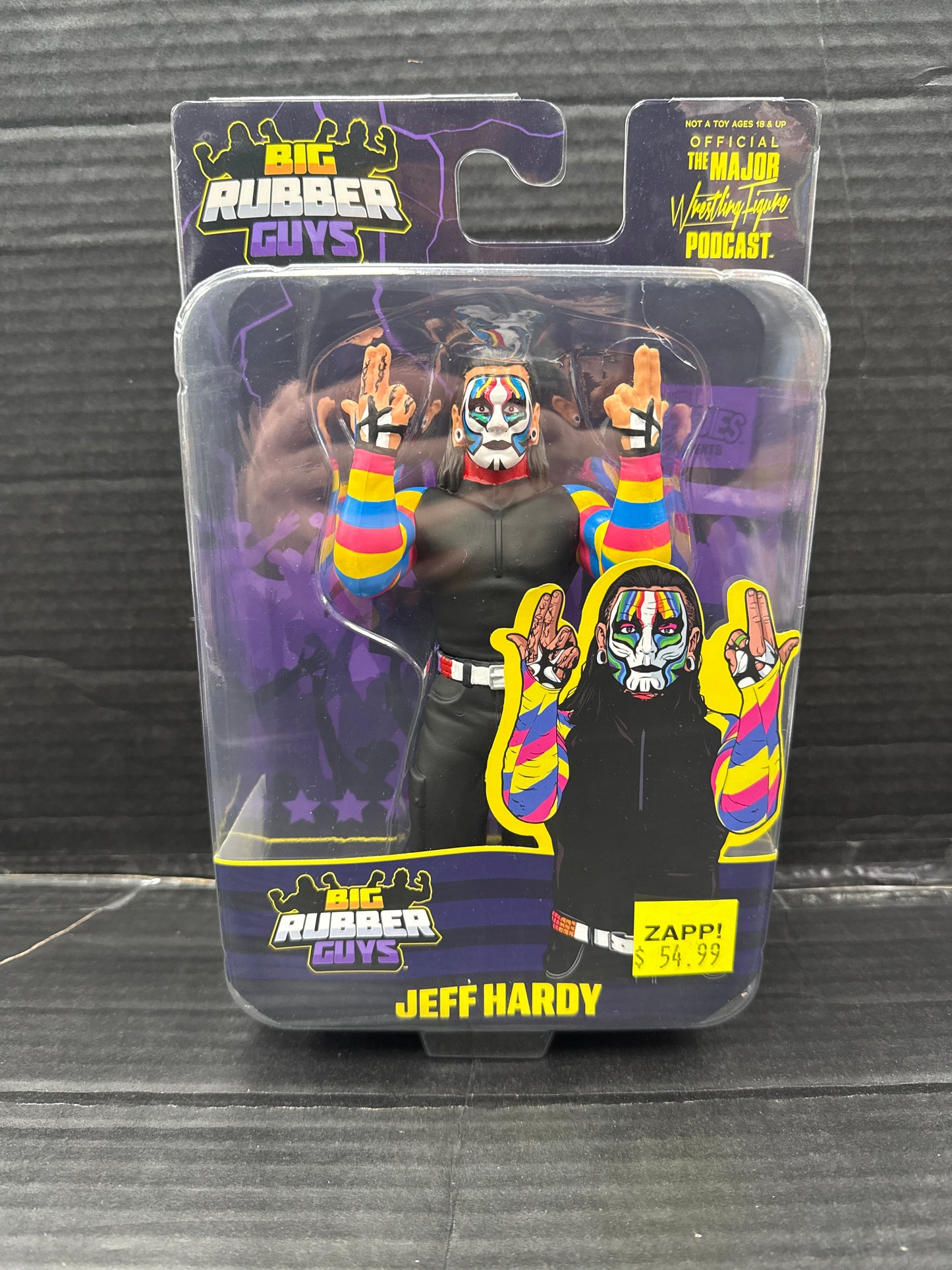 Major Wrestling Figure Podcast Big Rubber Guys Jeff Hardy