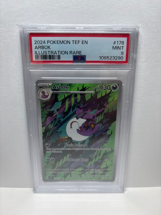 Pokemon Arbok 176/162 PSA 9