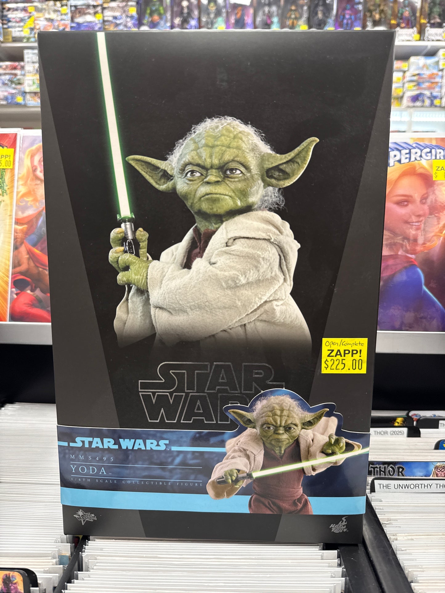 Hot Toys Star Wars Yoda MMS495 1/6 Scale (Open Box/Complete)