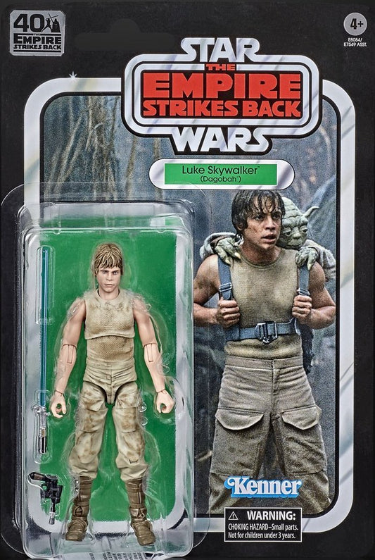 Star Wars: The Black Series 6" 40th Anniversary Empire Strikes Back Luke Skywalker (Dagobah)