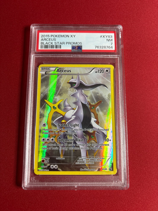 Pokemon Arceus XY83 PSA 7
