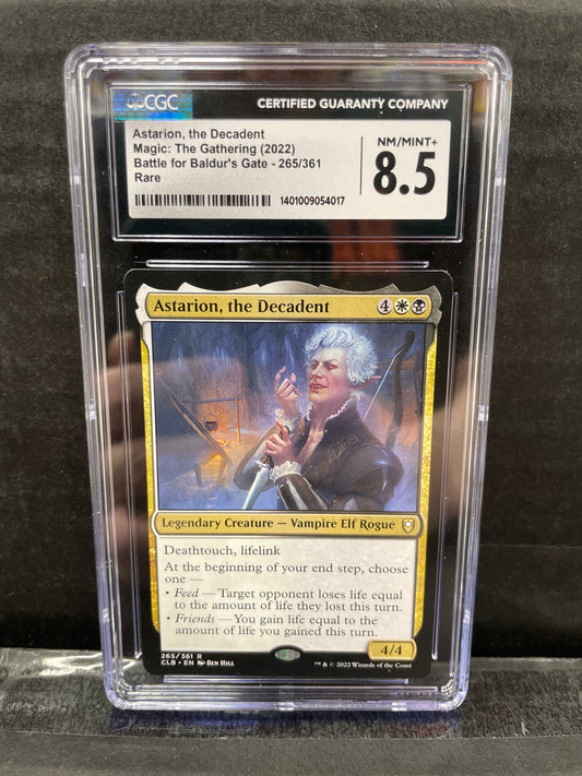 Magic the Gathering Astarion, the Decadent 266 Rare CGC 8.5