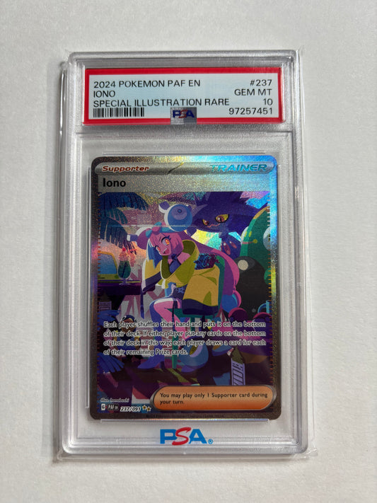 Pokemon Iono 237/091 PSA 10