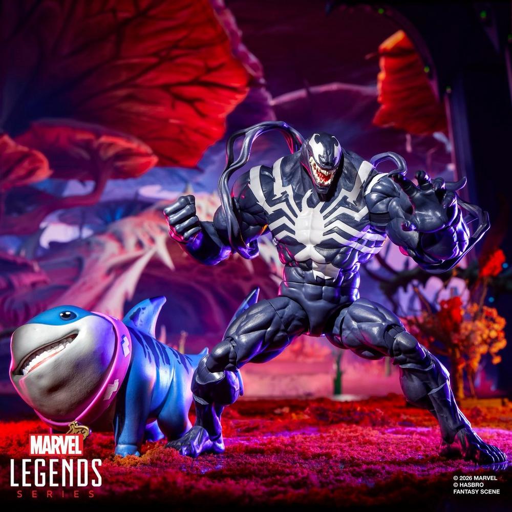 Marvel Legends Rivals Venom & Jeff the Land Shark