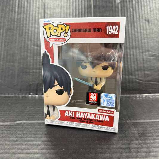 Funko Pop! Chainsaw Man Aki Hayakawa 1942 Animation Expo 2025  (Grade A)