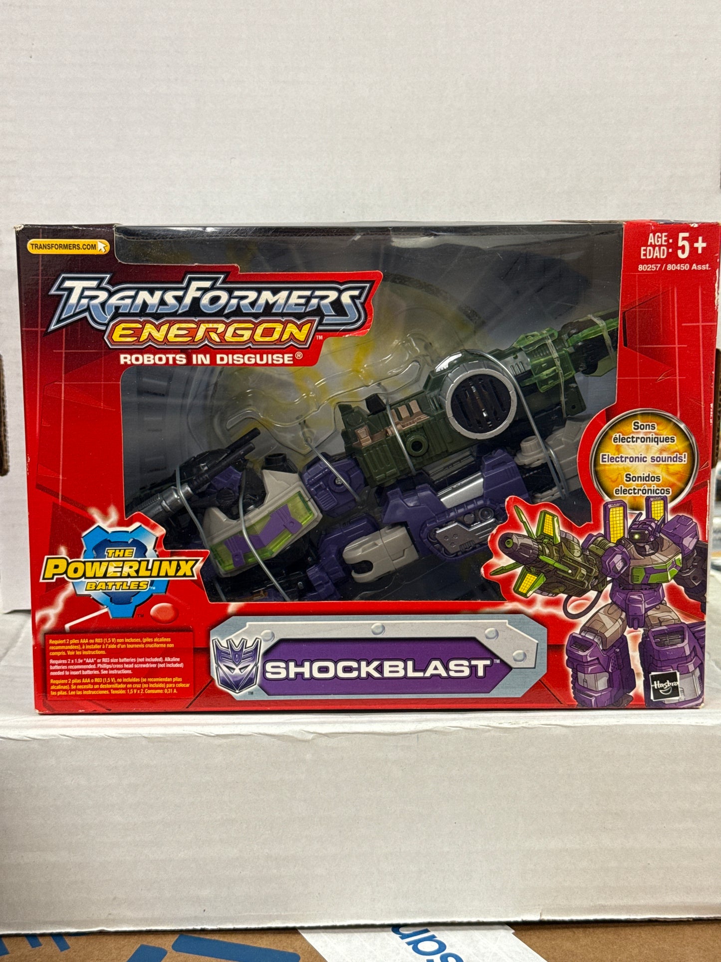 Transformers Energon Robots in Disguise Shockblast